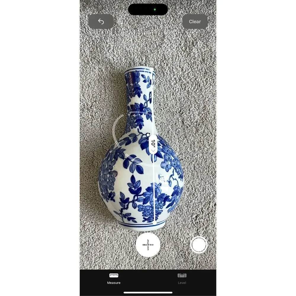 China Blue Fine Porcelain Vase - Seymour Mann , EUC